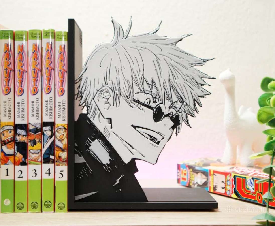 Jujutsu Kaisen Knygų laikikliai (Bookend) - nuotraukos Nr. 2