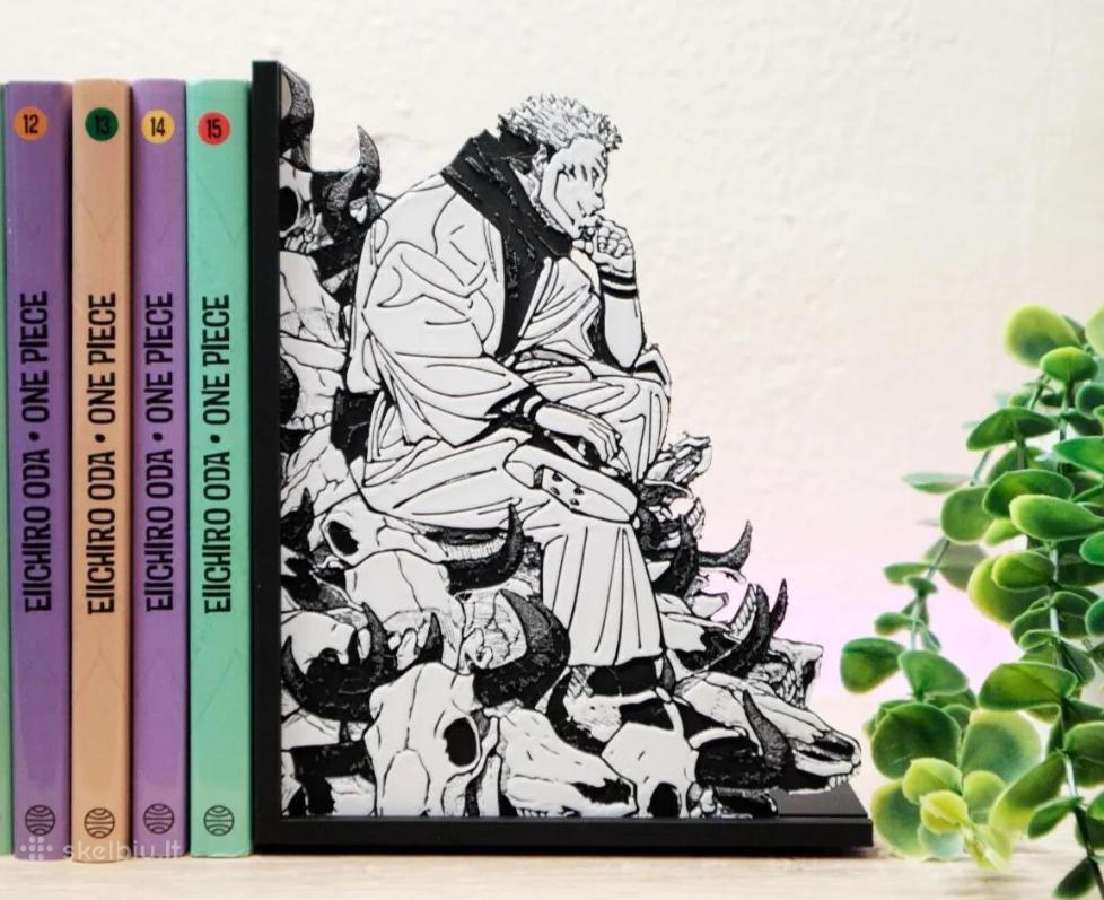Jujutsu Kaisen Knygų laikikliai (Bookend) - nuotraukos Nr. 3