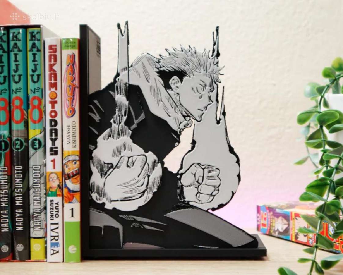 Jujutsu Kaisen Knygų laikikliai (Bookend) - nuotraukos Nr. 4