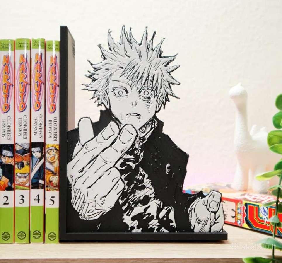 Jujutsu Kaisen Knygų laikikliai (Bookend) - nuotraukos Nr. 5