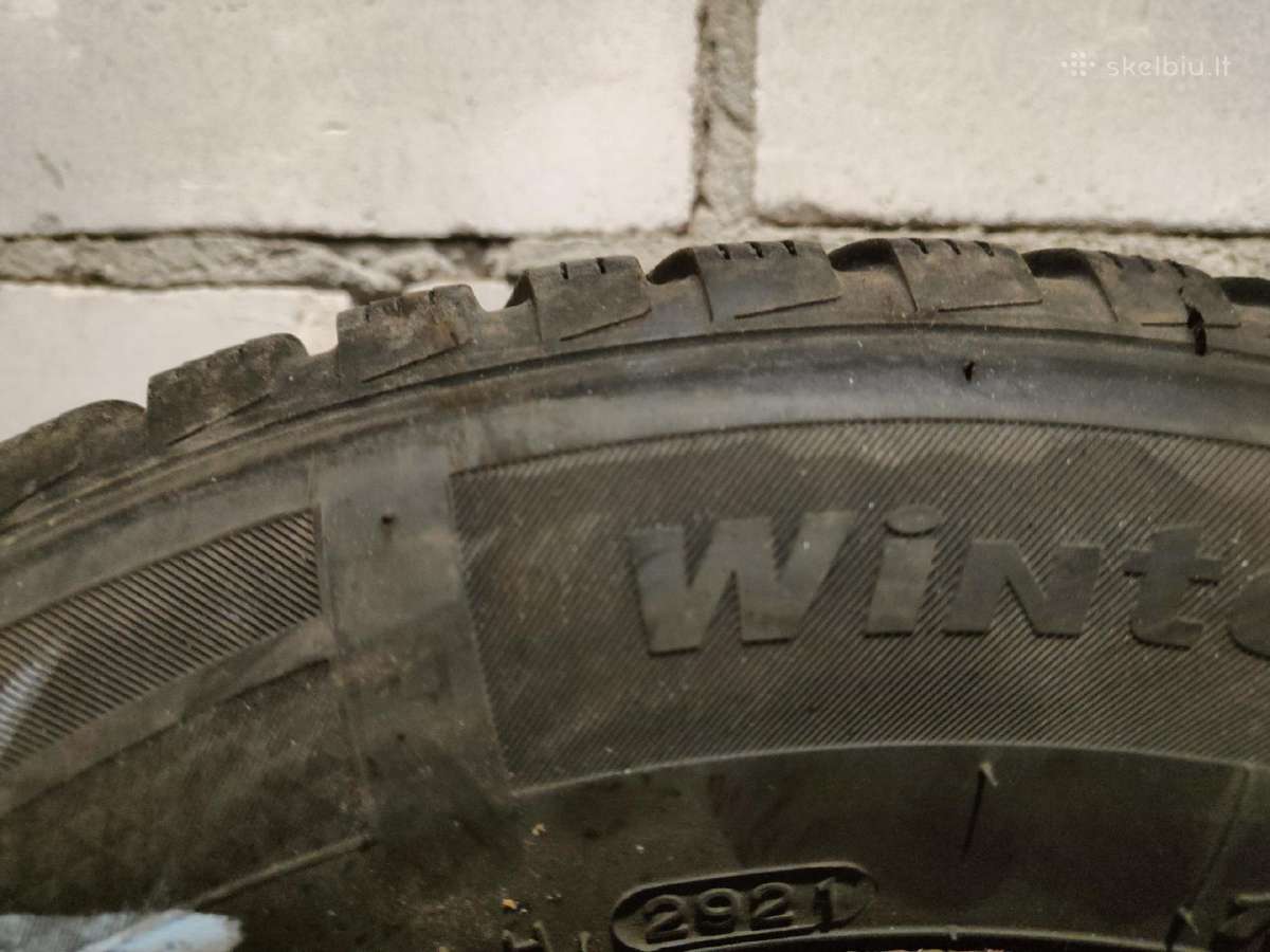 Hankook R14 žieminės padangos su ratlankiais - nuotraukos Nr. 5