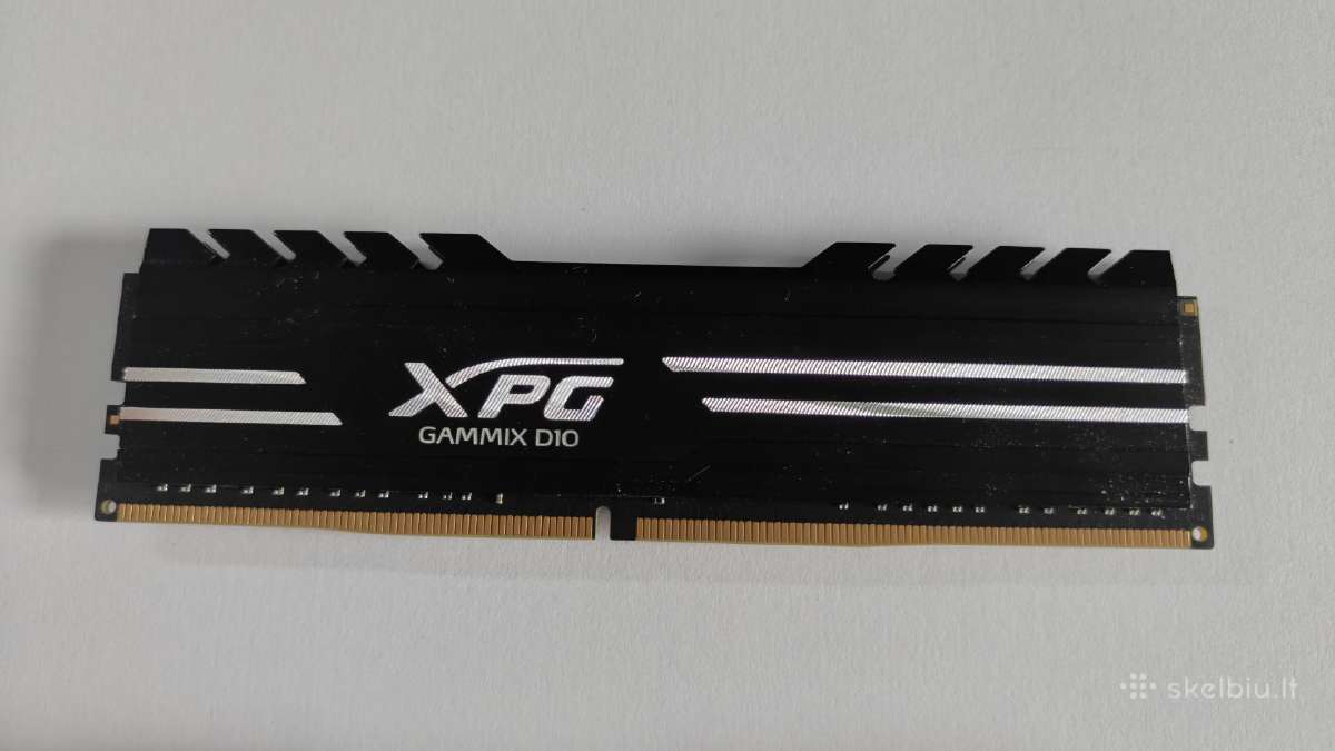 Adata Xpg Gammix D10 32gb (2x16gb) Ddr4 3200mhz Cl - nuotraukos Nr. 2