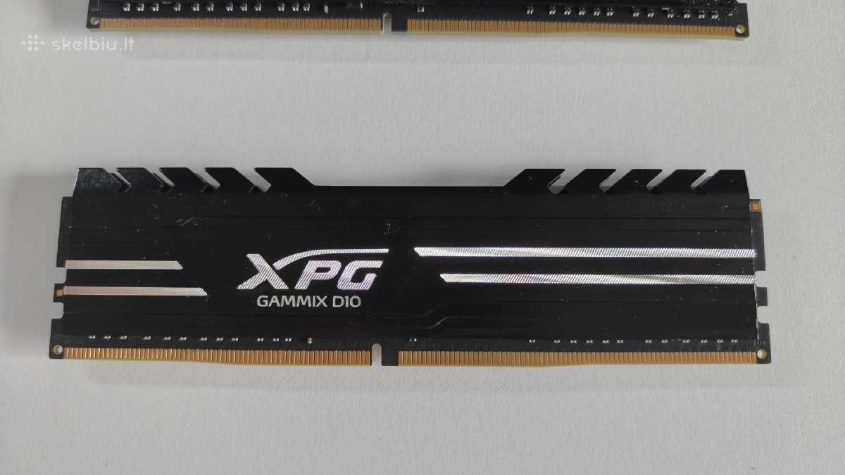 Adata Xpg Gammix D10 32gb (2x16gb) Ddr4 3200mhz Cl - nuotraukos Nr. 3