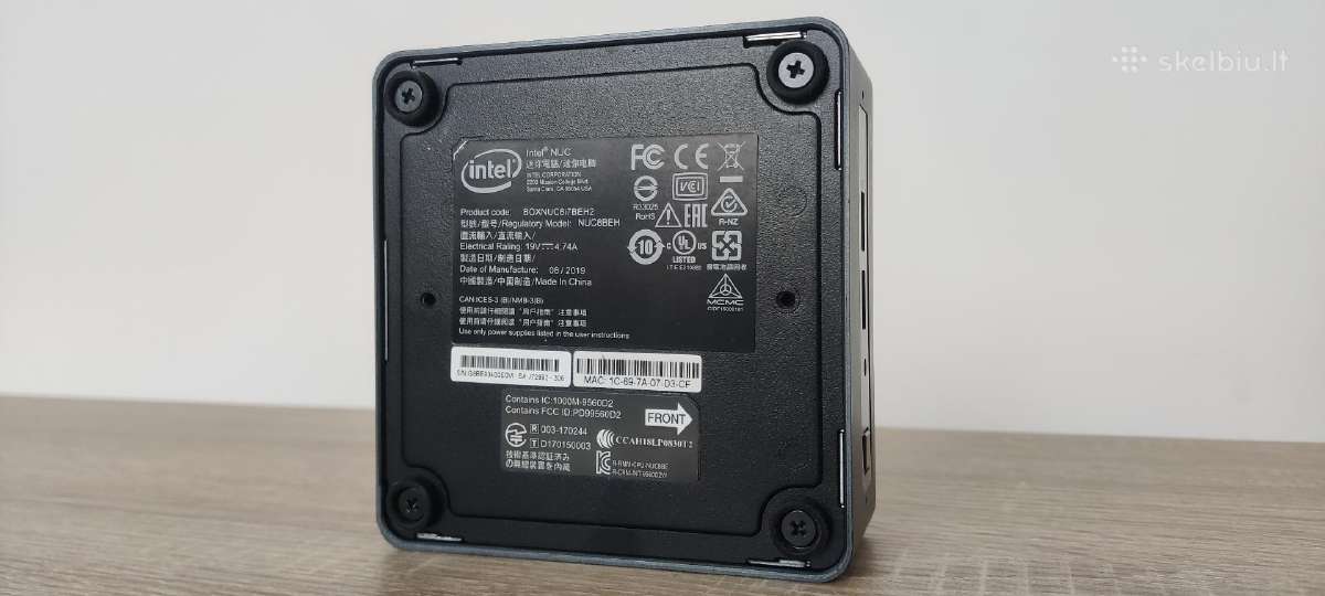 Intel Nuc i7-8559u - nuotraukos Nr. 6