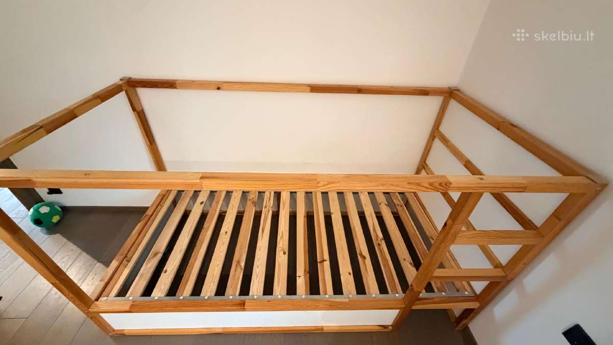 Parduodu vaikišką Ikea lovą Kura - nuotraukos Nr. 2