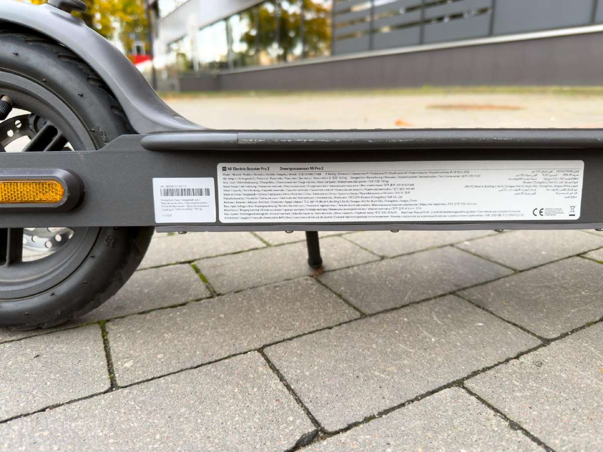 Xiaomi mi scooter pro 2 elektrinis paspirtukas - nuotraukos Nr. 5