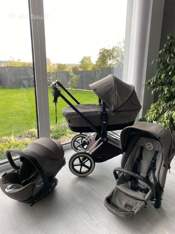 Cybex Priam Platinum vežimėlis 3in1 - nuotraukos Nr. 3
