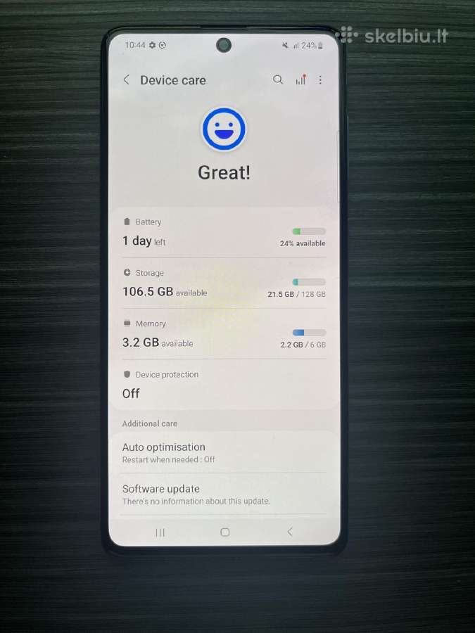 Samsung galaxy a71 - nuotraukos Nr. 3