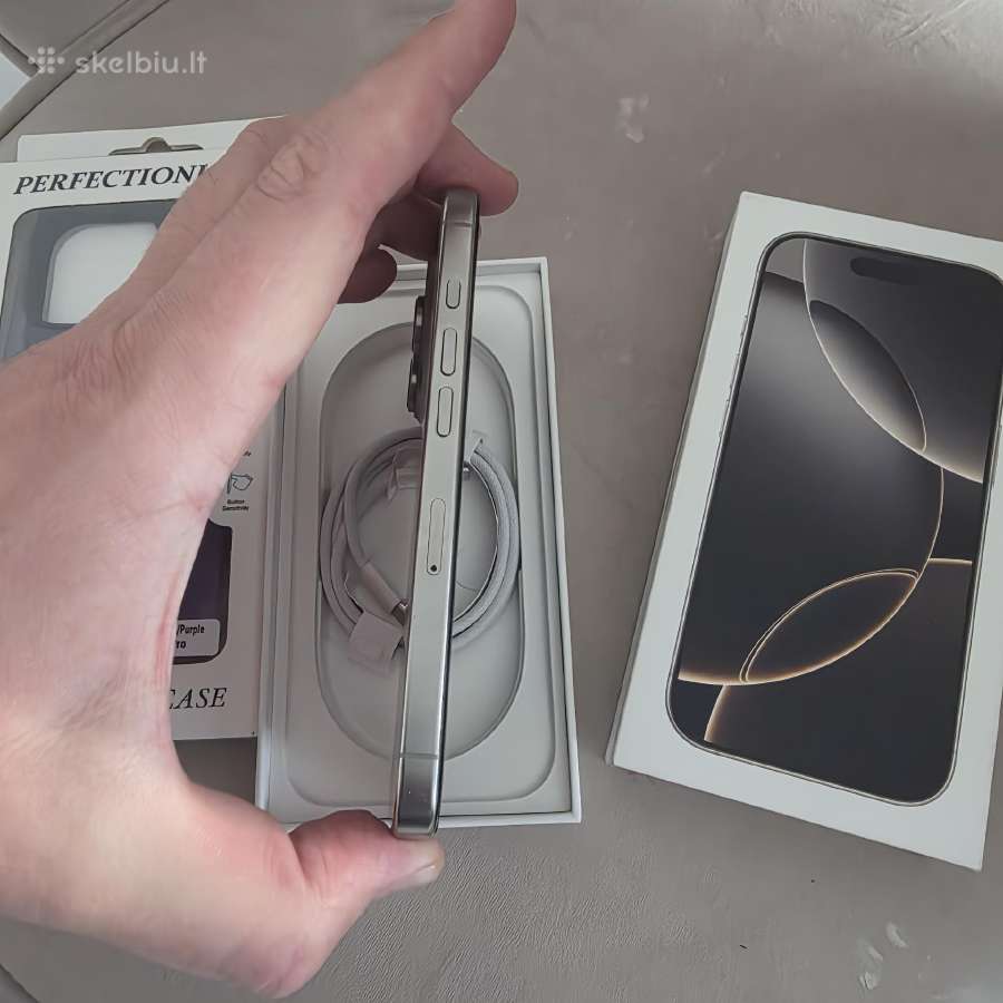 Parduodu Apple 16 Pro 256gb - nuotraukos Nr. 4