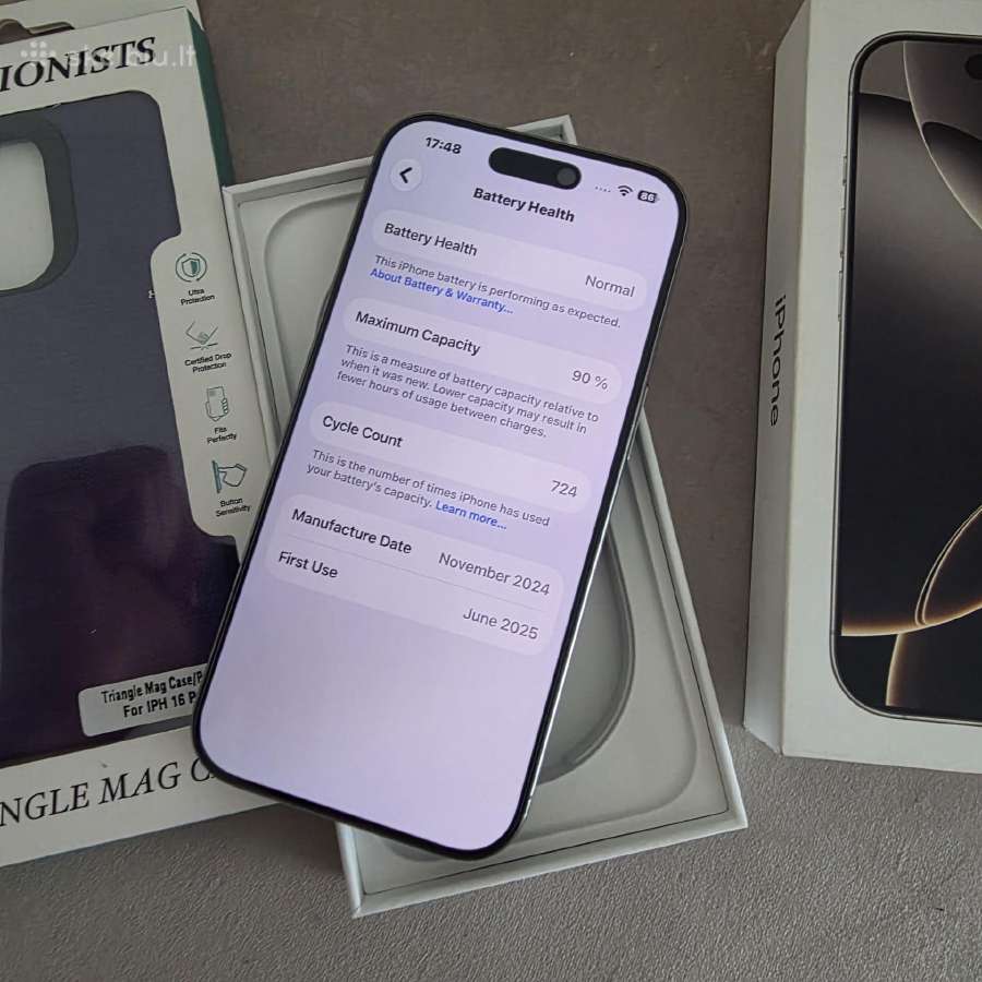 Parduodu Apple 16 Pro 256gb - nuotraukos Nr. 7