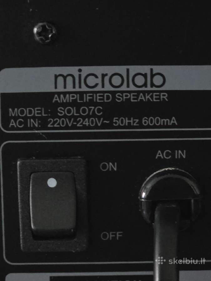 Microlab Solo 7c - nuotraukos Nr. 3