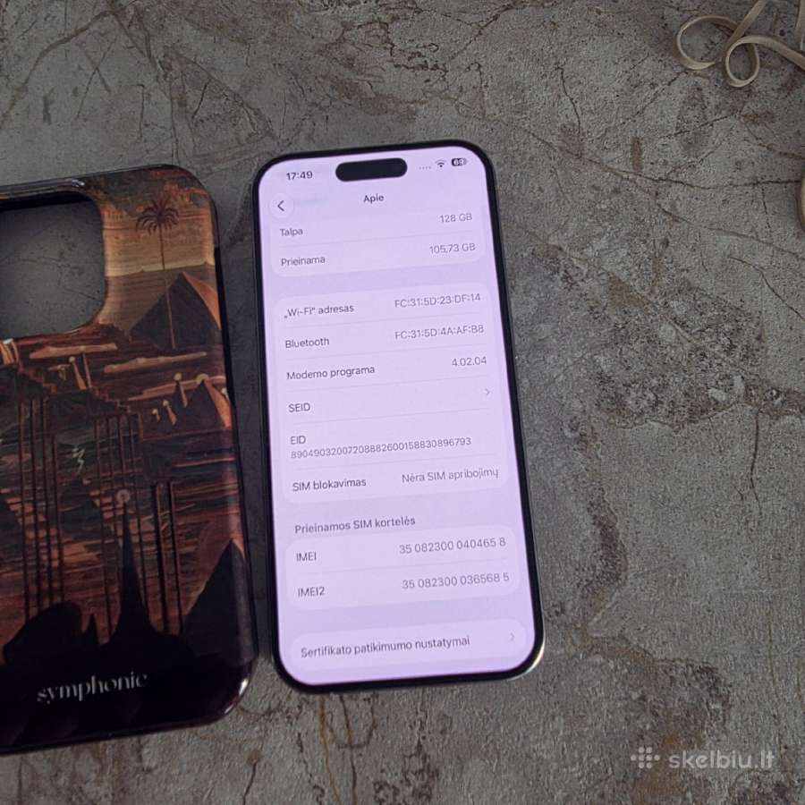 Parduodu Apple 15 Pro - nuotraukos Nr. 4