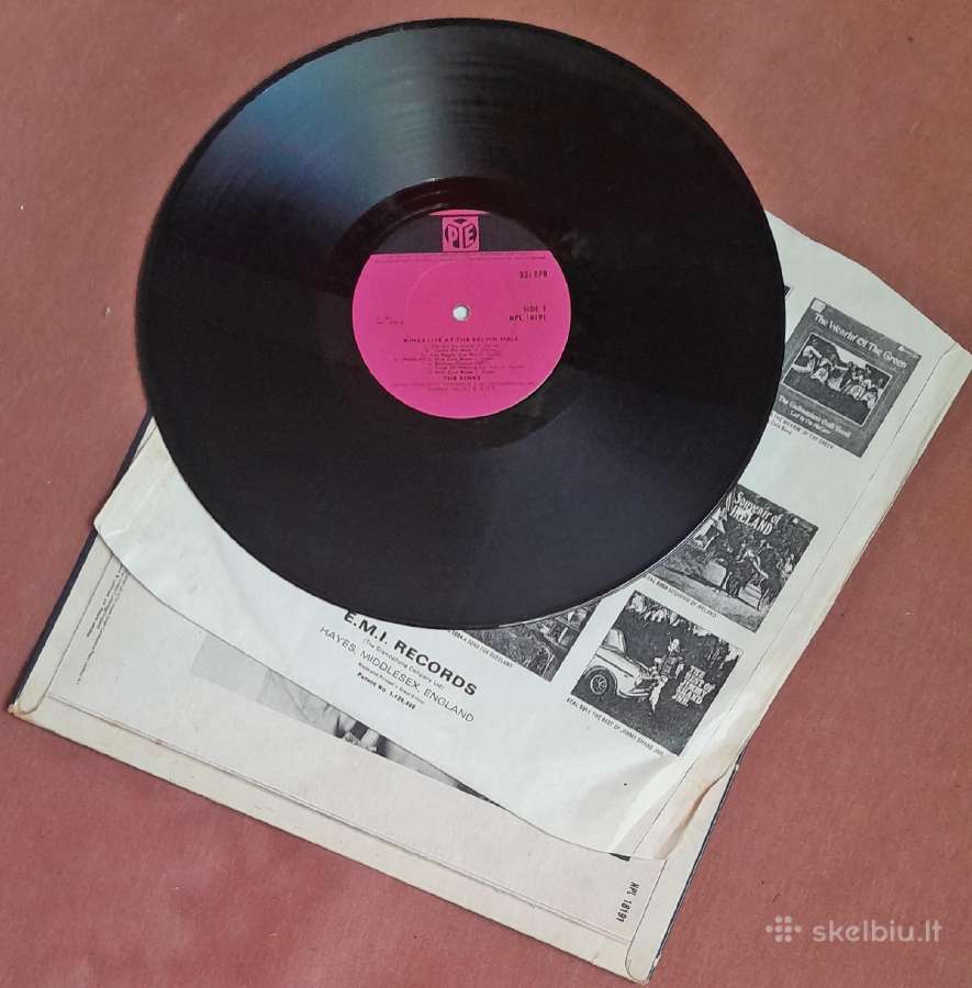 Plokštelė The Kinks Live - nuotraukos Nr. 3