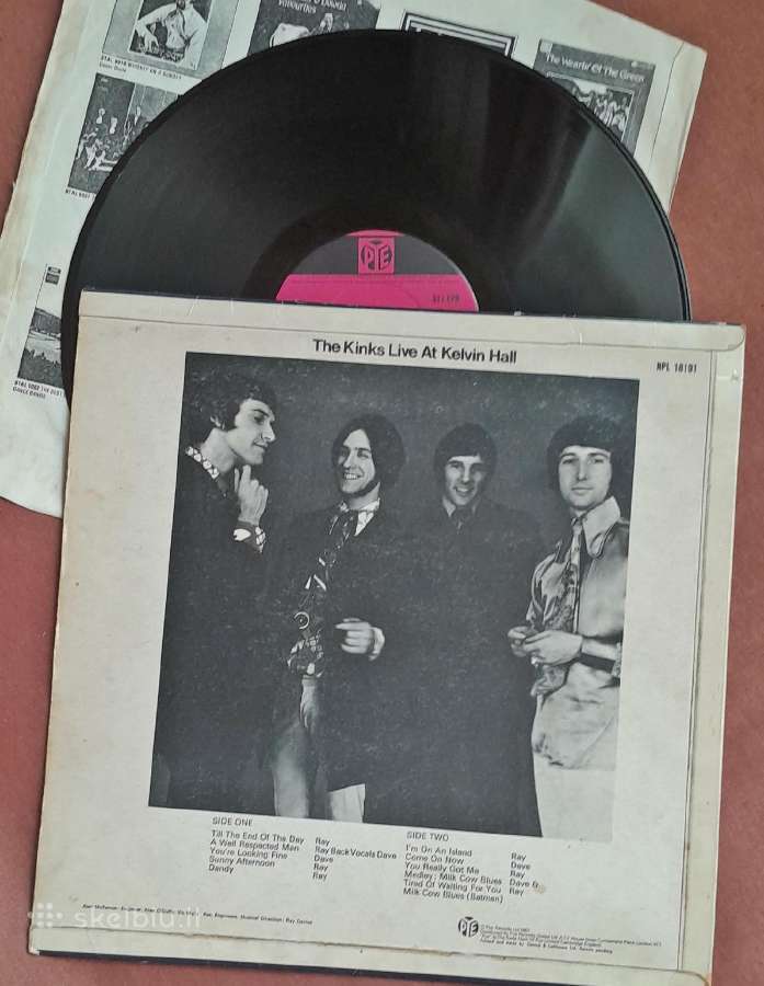 Plokštelė The Kinks Live - nuotraukos Nr. 2
