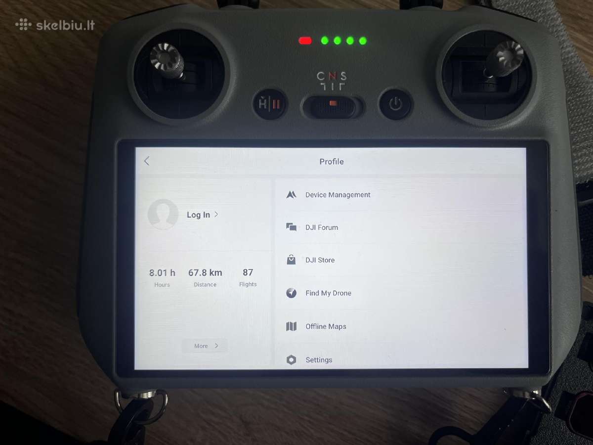 Dji mini 4 pro combo su 256 GB kortele - nuotraukos Nr. 2