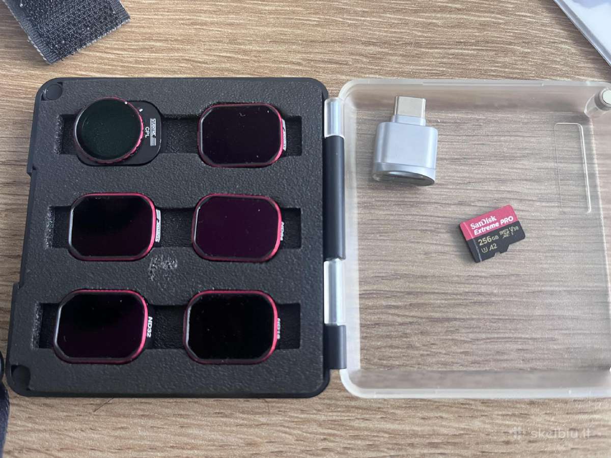 Dji mini 4 pro combo su 256 GB kortele - nuotraukos Nr. 4