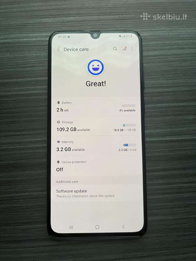 Samsung galaxy a70 - nuotraukos Nr. 3