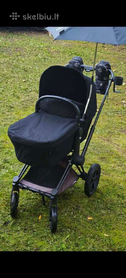 Cybex Priam Platinum pilnas komplektas+isofix bazė - nuotraukos Nr. 2