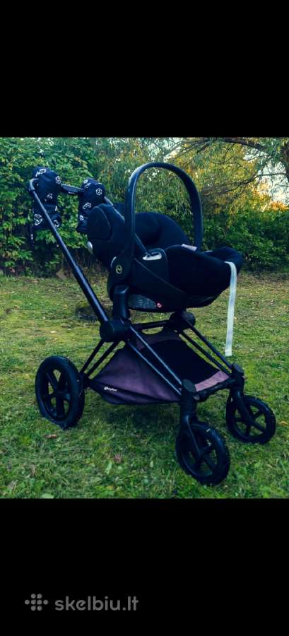 Cybex Priam Platinum pilnas komplektas+isofix bazė - nuotraukos Nr. 7