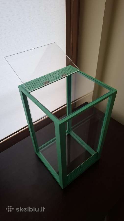 Terariumas 25x25x45cm (žalias) - nuotraukos Nr. 4