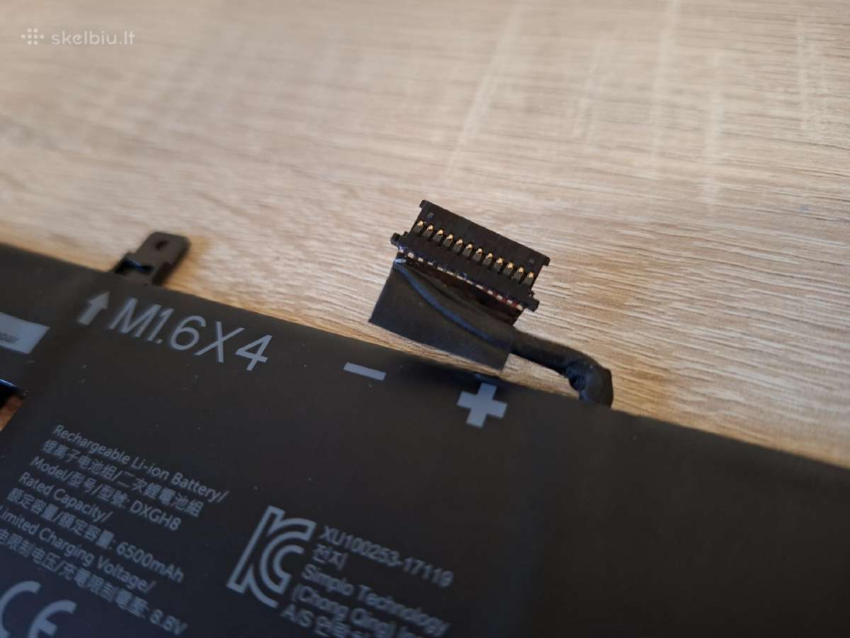 Dell Xps P82g Orginali baterija - nuotraukos Nr. 2