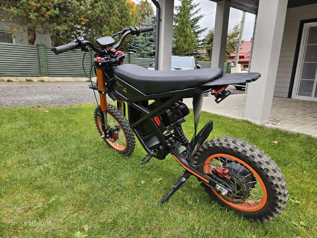 Gt54 27ah elektrinis krosinis motociklas - nuotraukos Nr. 4
