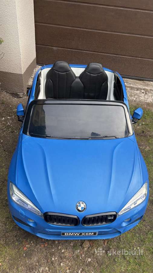 Dvivietis vaikiškas elektromobilis Bmw X6m - nuotraukos Nr. 2