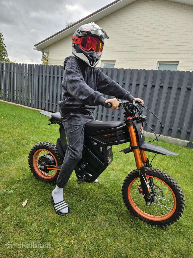 Gt54 27ah elektrinis krosinis motociklas - nuotraukos Nr. 6