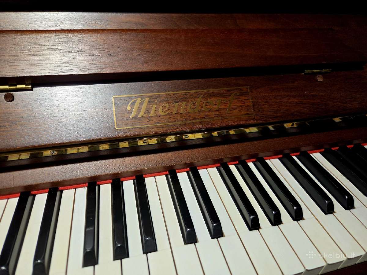 Antikvarinis pianinas "Niendorf" - nuotraukos Nr. 7