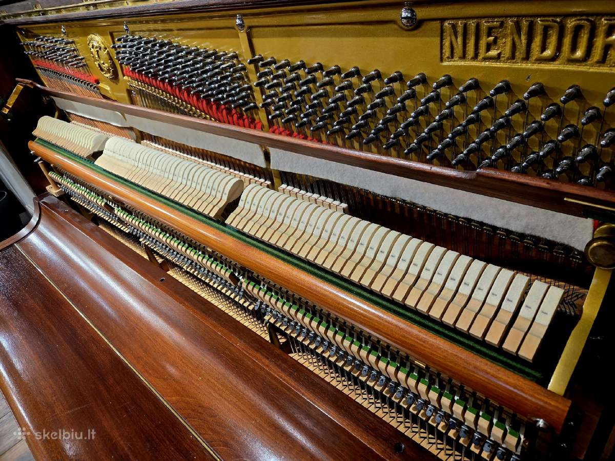 Antikvarinis pianinas "Niendorf" - nuotraukos Nr. 16