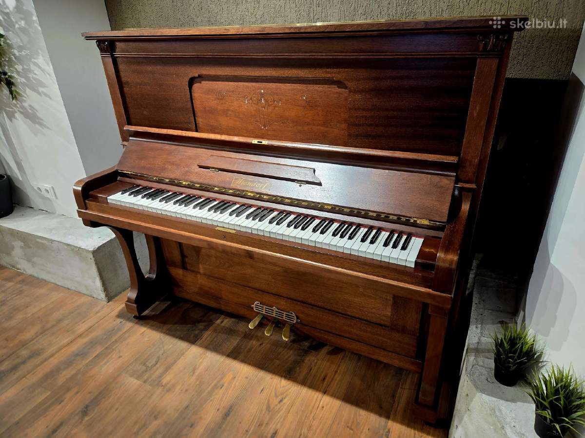 Antikvarinis pianinas "Niendorf" - nuotraukos Nr. 22