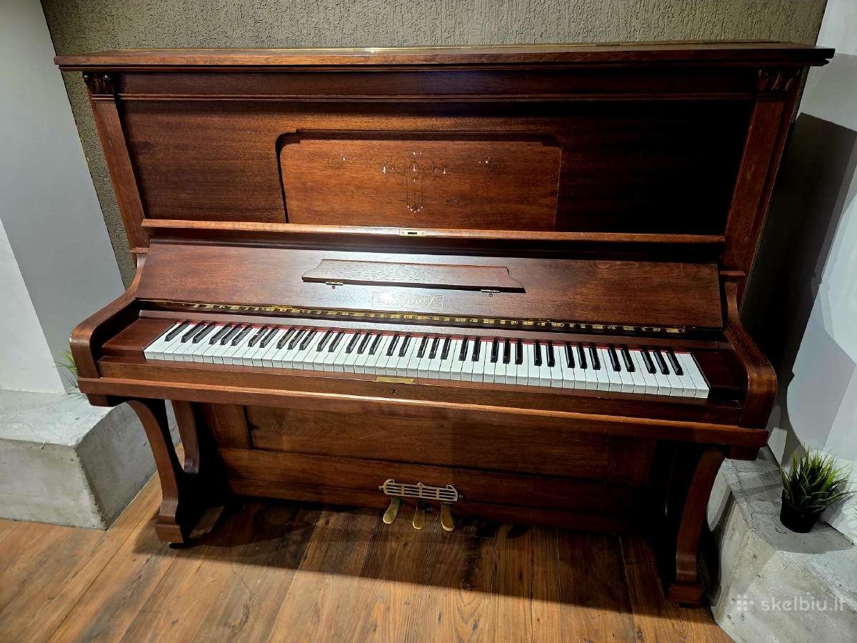 Antikvarinis pianinas "Niendorf" - nuotraukos Nr. 23