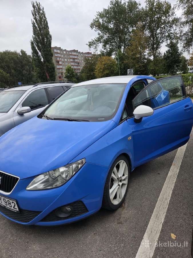 Parduodu mašina, melyna seat Ibiza. - nuotraukos Nr. 2