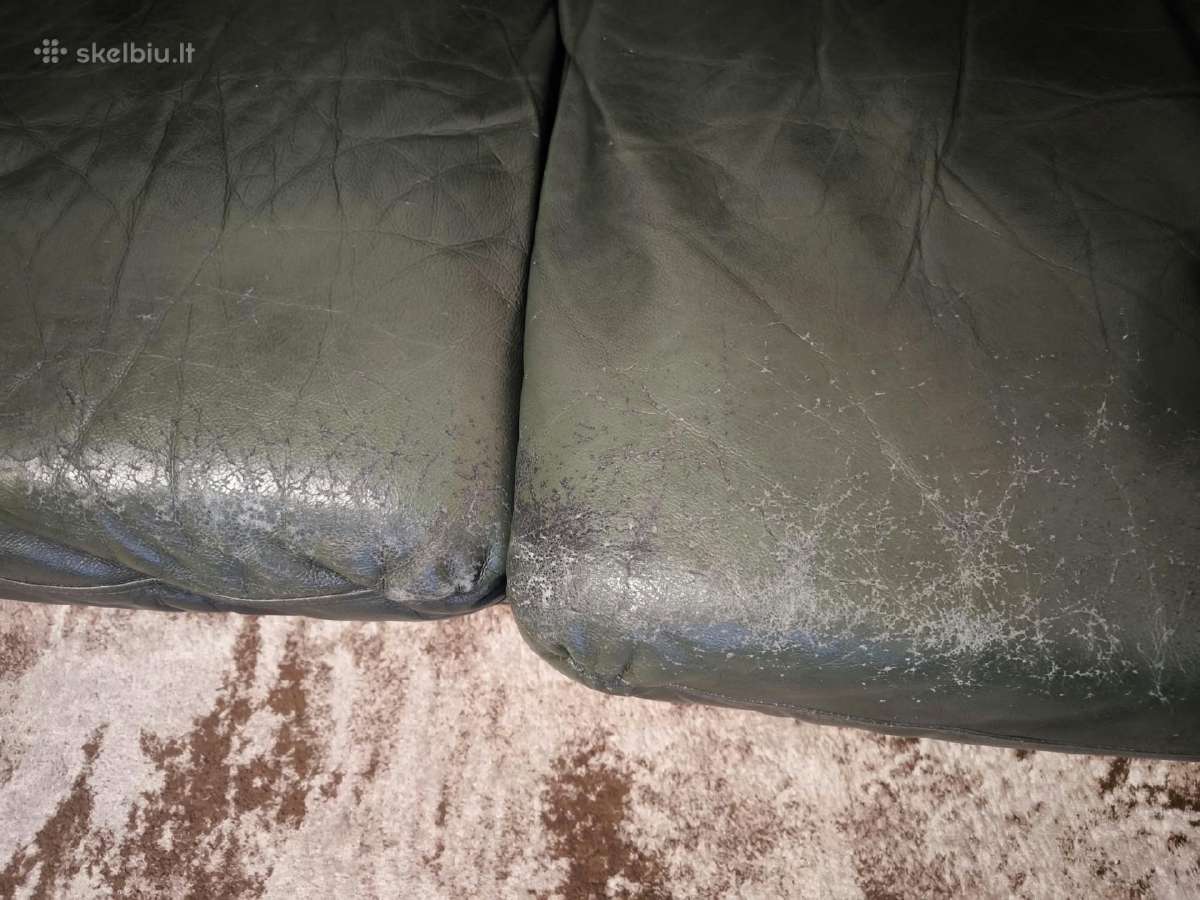 Odinė sofa - nuotraukos Nr. 7