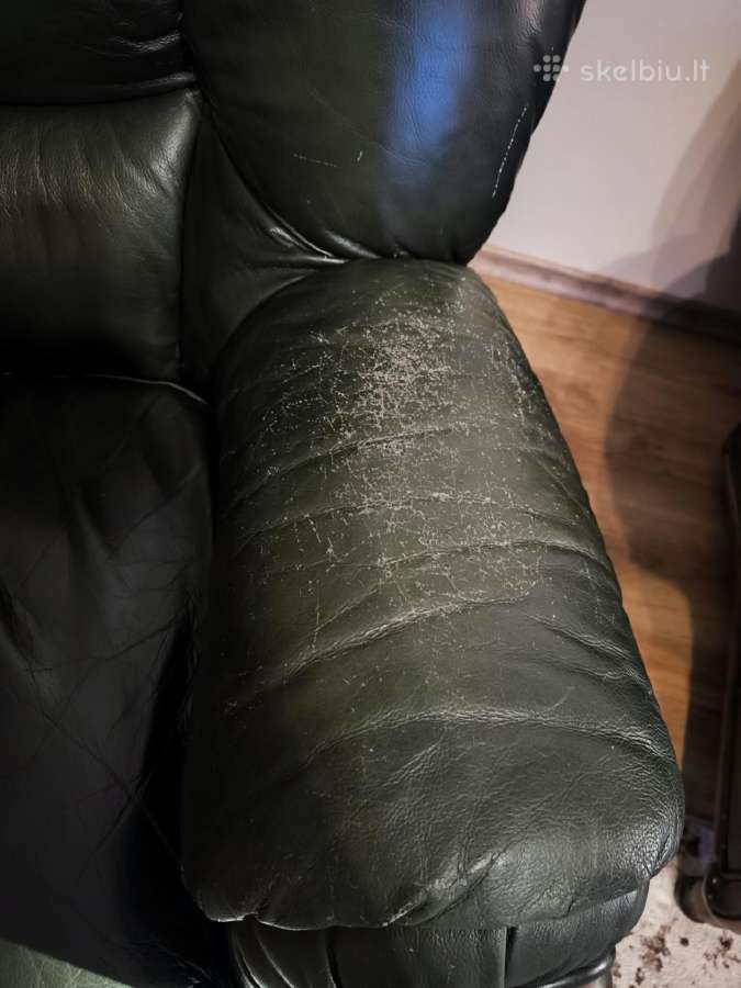 Odinė sofa - nuotraukos Nr. 8