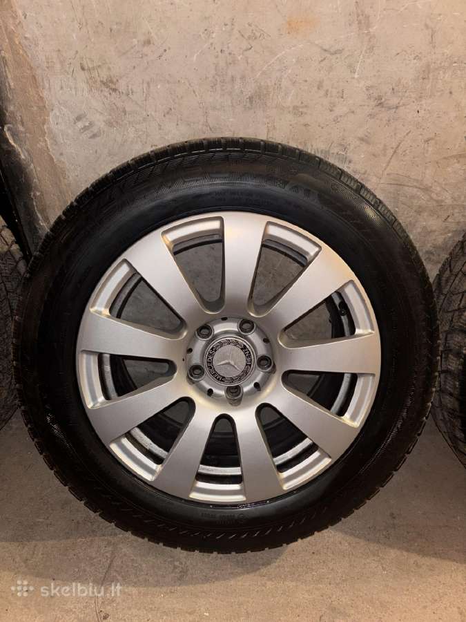 R16 ratlankiai su padangomis 225/55 R16. - nuotraukos Nr. 2