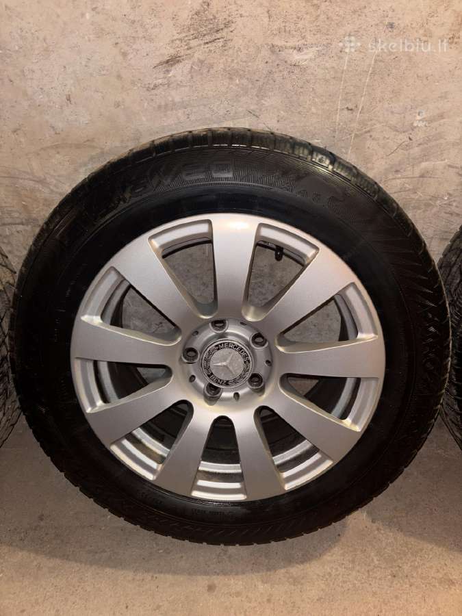 R16 ratlankiai su padangomis 225/55 R16. - nuotraukos Nr. 3