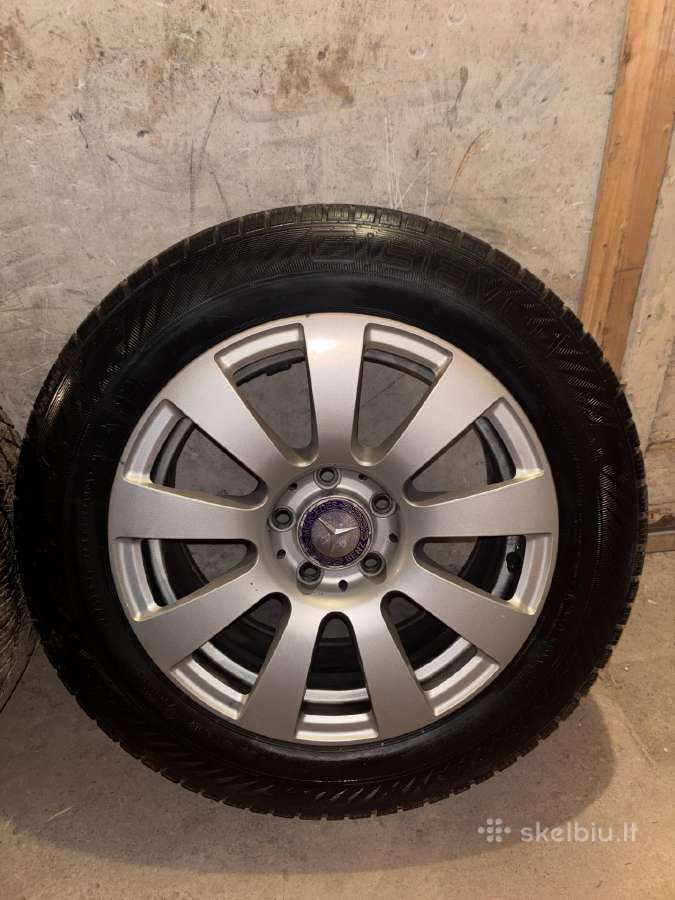 R16 ratlankiai su padangomis 225/55 R16. - nuotraukos Nr. 4