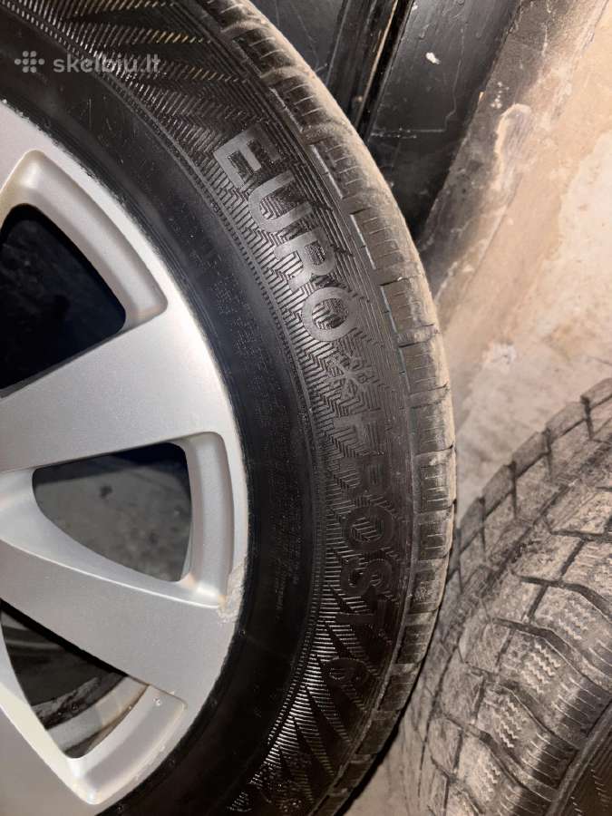 R16 ratlankiai su padangomis 225/55 R16. - nuotraukos Nr. 5