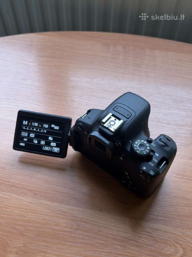 Canon EOS 700d fotoaparatas - nuotraukos Nr. 5