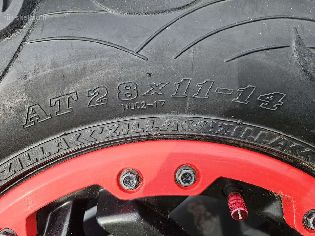 Maxxis Zilla 28" padangos + Cfmoto R14 Beadlock - nuotraukos Nr. 3