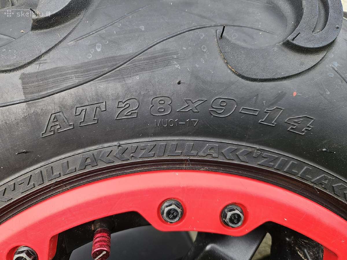 Maxxis Zilla 28" padangos + Cfmoto R14 Beadlock - nuotraukos Nr. 4