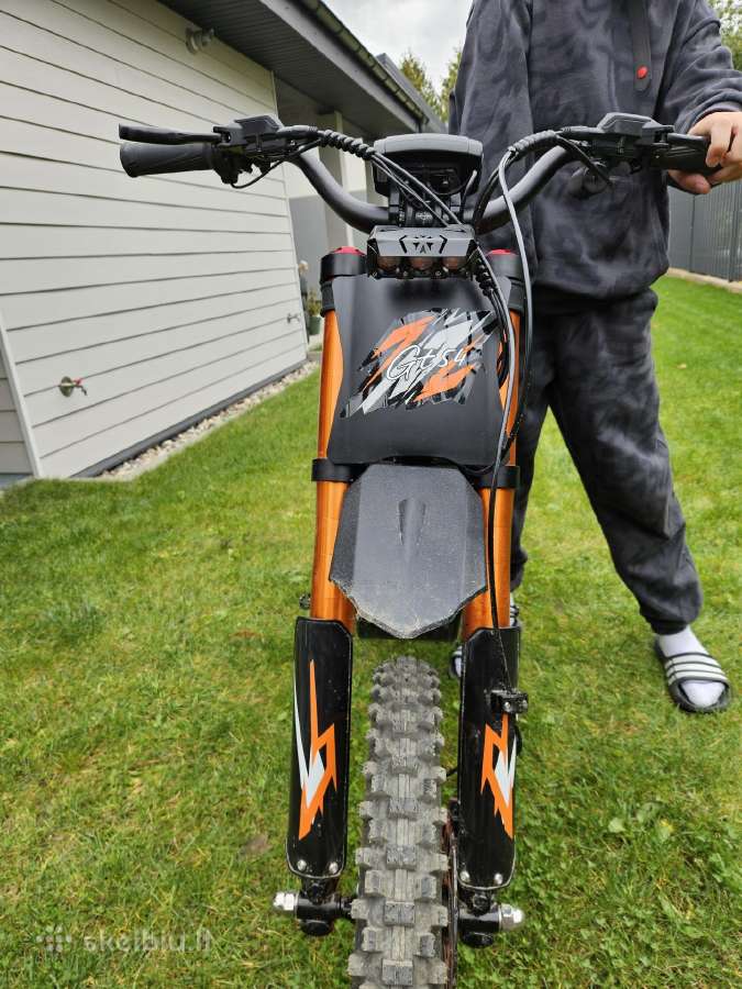 Gt54 27ah elektrinis krosinis motociklas - nuotraukos Nr. 7