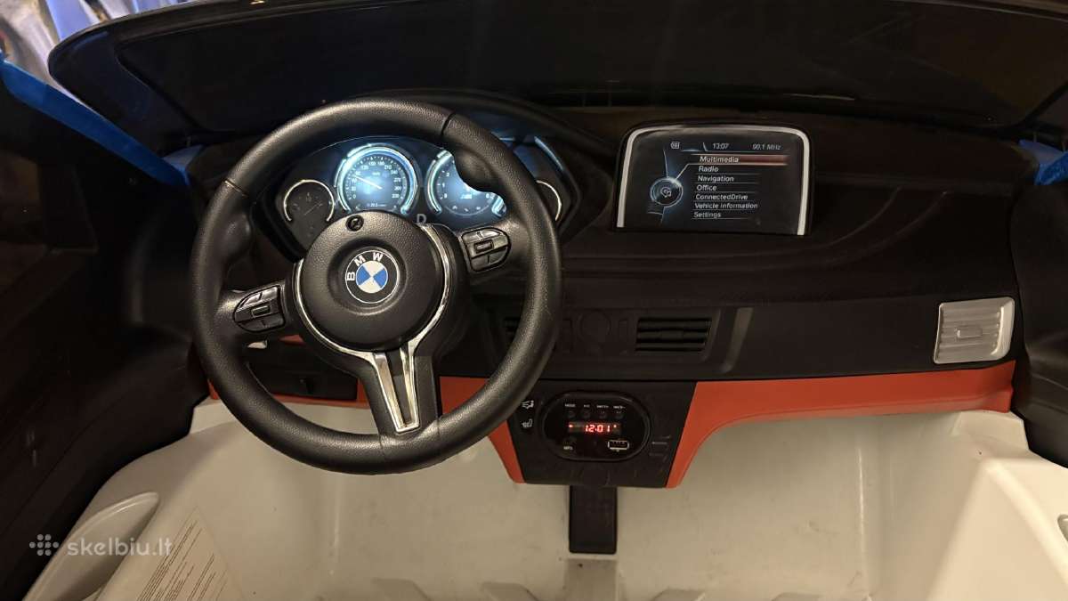 Dvivietis vaikiškas elektromobilis Bmw X6m - nuotraukos Nr. 3