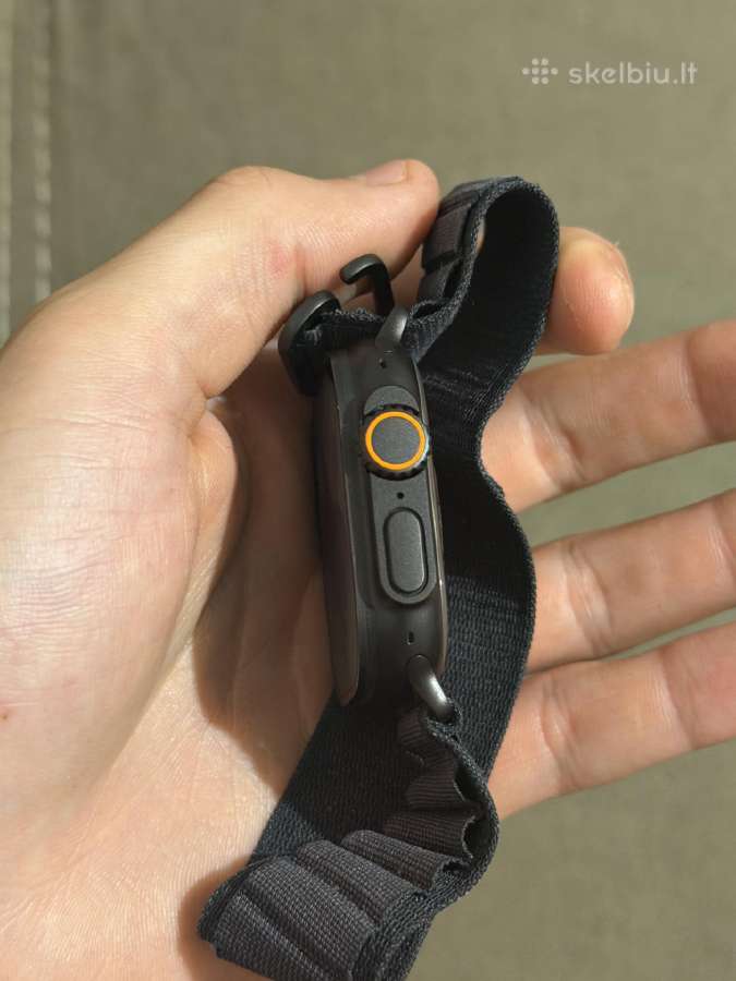 Apple Watch Ultra 3 49mm titanum - nuotraukos Nr. 2