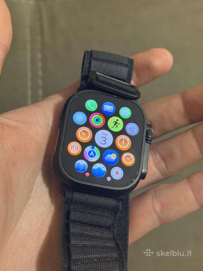 Apple Watch Ultra 3 49mm titanum - nuotraukos Nr. 4