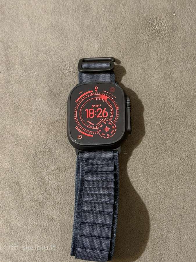 Apple Watch Ultra 3 49mm titanum - nuotraukos Nr. 8