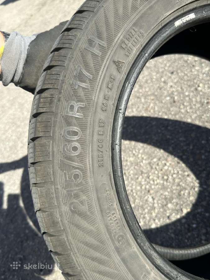 Parduodamos 4 vnt. 215/60 R17 M+s padangos - nuotraukos Nr. 5