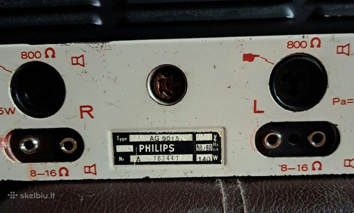 Philips Ag9015 lempinis stiprintuvas + koloneles - nuotraukos Nr. 5