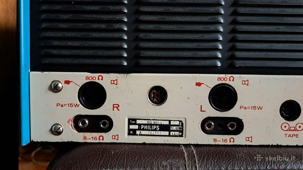 Philips Ag9015 lempinis stiprintuvas + koloneles - nuotraukos Nr. 6